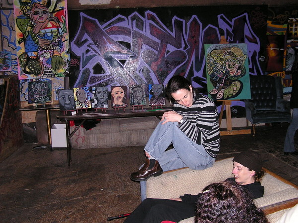 Deanna (center) and friends 
